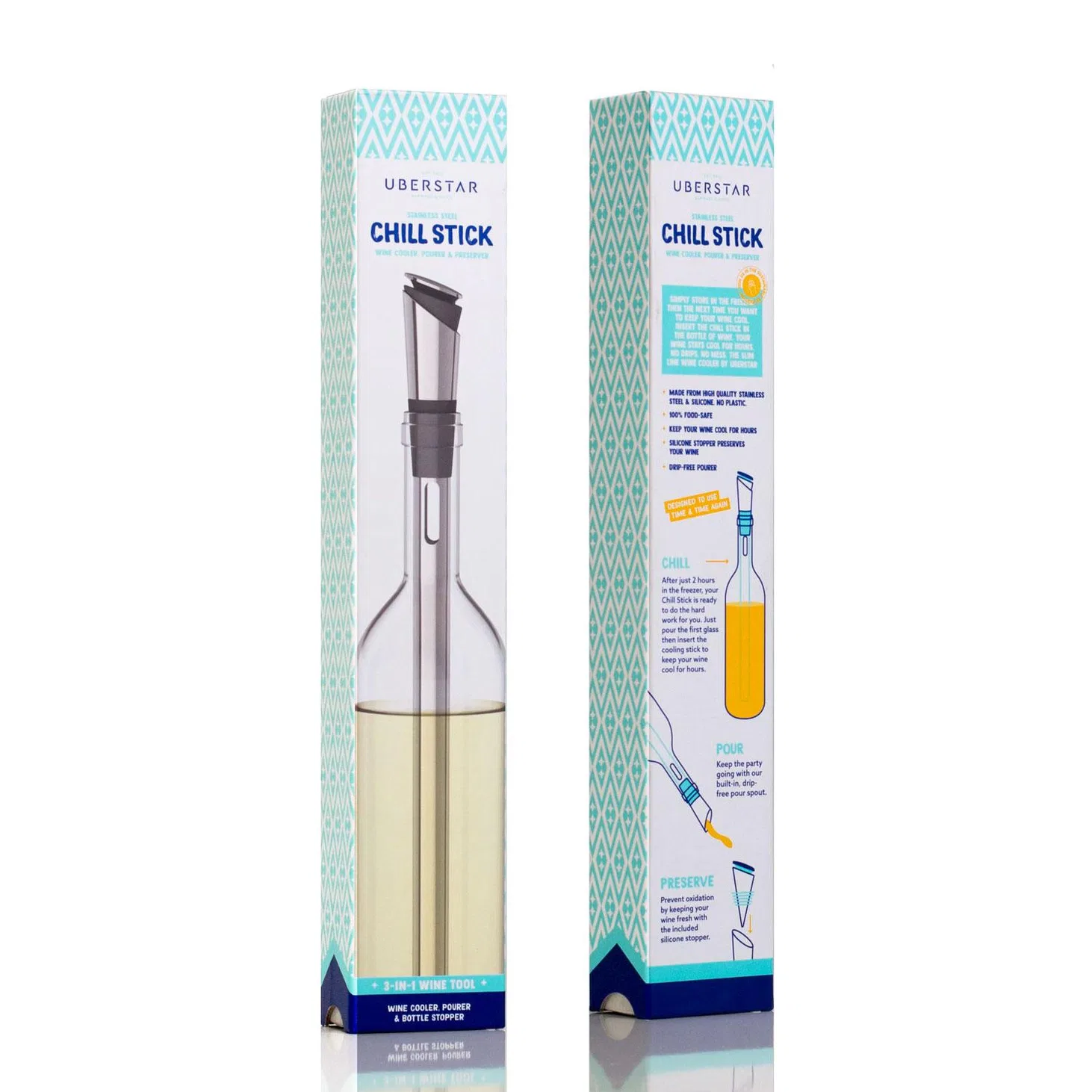 UBERSTAR Wine Chill Stick - Jaro Design Studio - 1 UBERSTAR Wine Chill Stick