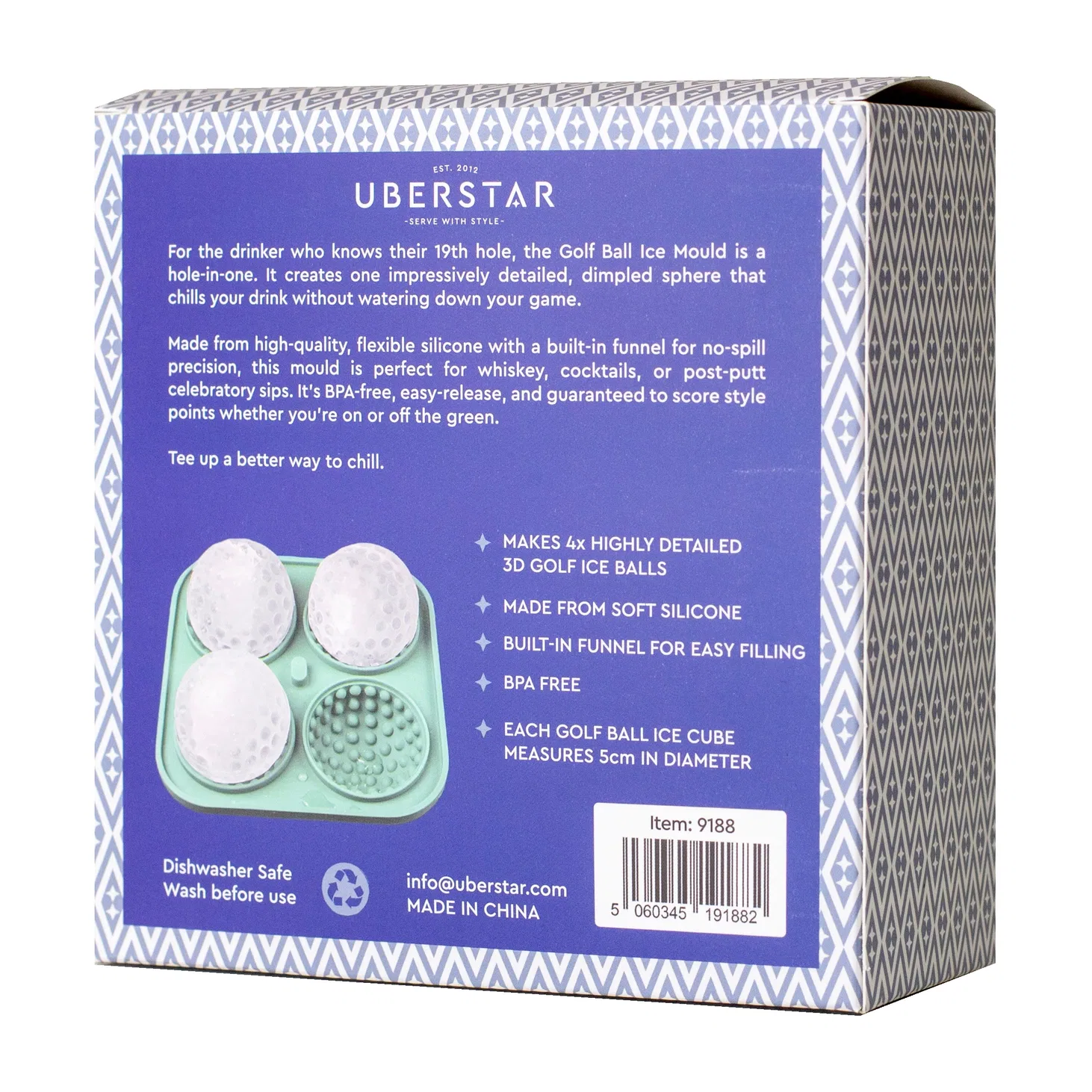 UBERSTAR Golf Ball Ice Tray - Image 8