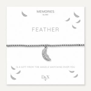 Memories Feather Bracelet - Feather!