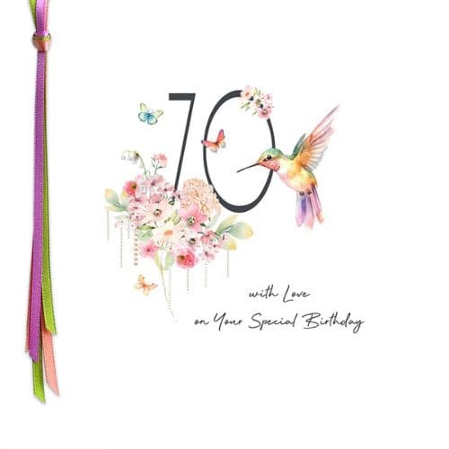 Five Dollar Shake Ribbons and Roses – 70 With Love On Your Special Birthday - Image 3