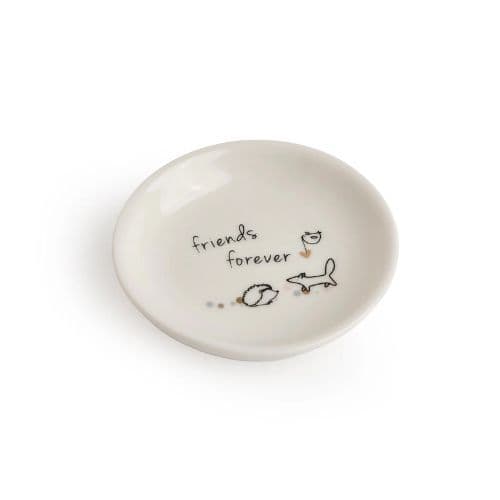 Belly Button Designs  Friends Forever Mini Trinket Dish