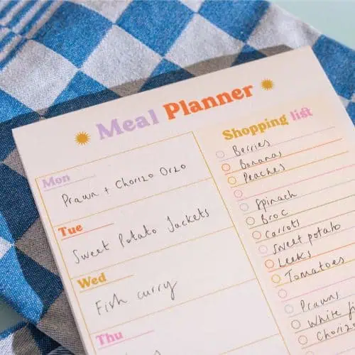 Good Tuesday - A5 Colourful Meal Planner & Shopping List - Jaro Design Studio - 2 Good Tuesday - A5 Colourful Meal Planner & Shopping List - Image 2