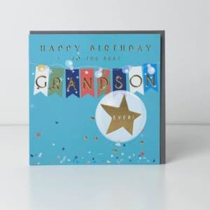 Belly Button Designs, Elle – Birthday Bunting Grandson