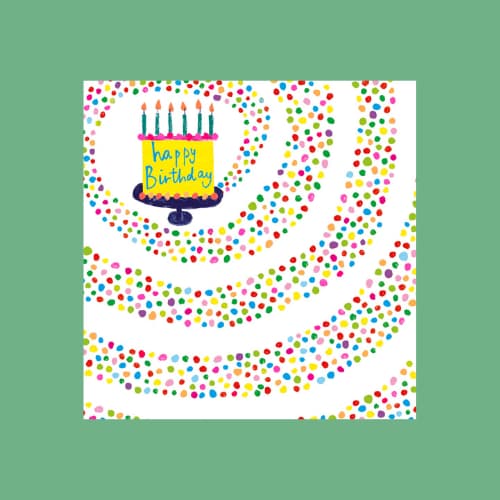 PaperSalad Alchazam – Happy Birthday Cake Greetings Card