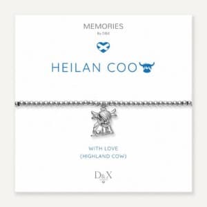 Memories Scottish Bracelet - Heilan Coo!
