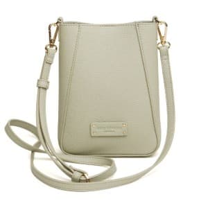 Alice Wheeler Kensington Pistachio Cross Body Phone Bag