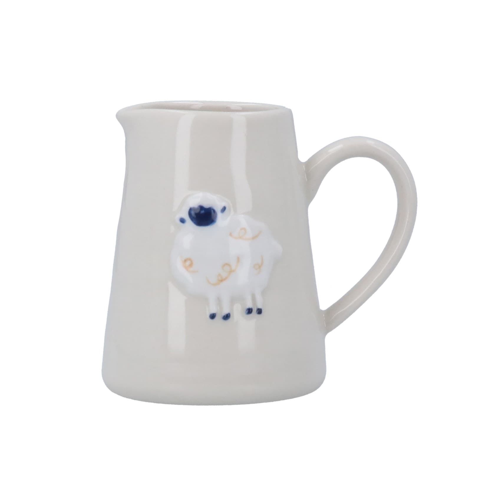 Gisela Graham Stoneware Mini Jug - Lamb - Jaro Design Studio - 1 Gisela Graham Stoneware Mini Jug - Lamb
