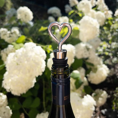 Selbrae House - Love Heart Bottle Stopper - Jaro Design Studio - 2 Selbrae House - Love Heart Bottle Stopper - Image 2