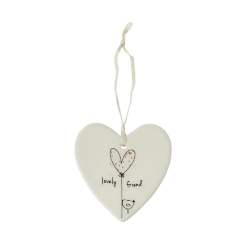 Belly Button - Lovely Friend Hanging Heart