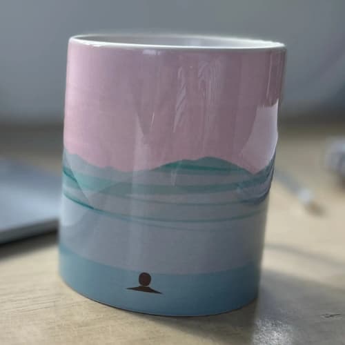 Misty Morning Mug by Fiddy + Mabel