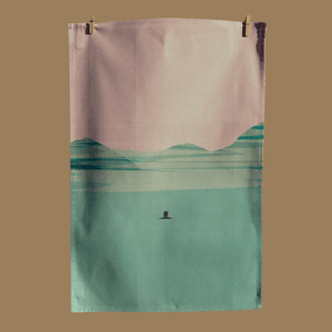 Misty Morning Towel by Fiddy + Mabel