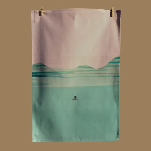 Misty Morning Towel by Fiddy + Mabel