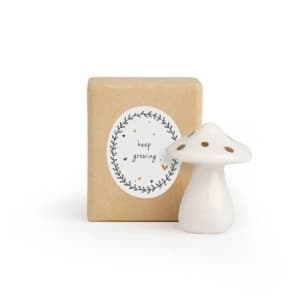 Belly Button Designs Mushroom 3D Shaped Porcelain Token