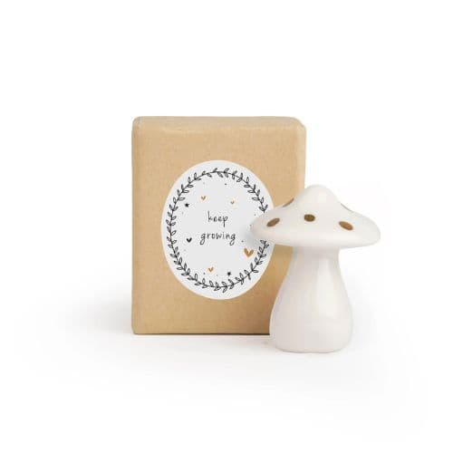 Belly Button Designs Mushroom 3D Shaped Porcelain Token