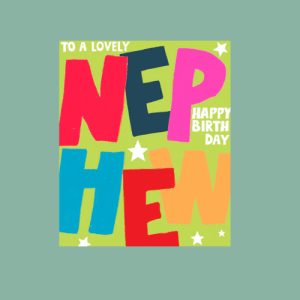 PaperSalad – Birthday Nephew