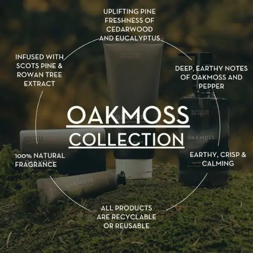 Scottish Fine Soaps Oakmoss Hand Care Set - Image 4