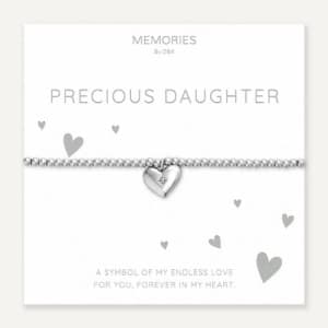 Memories Heart Bracelet – Precious Daughter