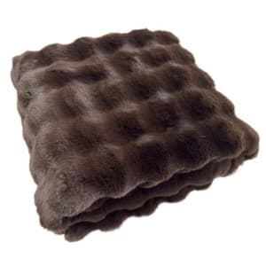 Malini Raffles Chocolate Throw