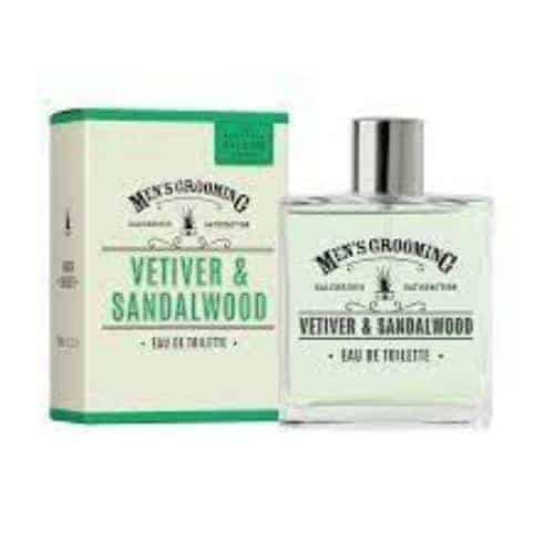 Scottish Fine Soaps, Vetiver & Sandalwood Eau de Toilette, 100ml - JX22