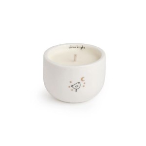Belly Button Designs Shine Bright Ceramic Candle