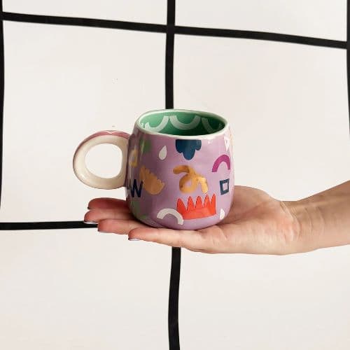 Small Talk - Not Stubborn House Of Disaster Cup - Jaro Design Studio - 3 Small Talk - Not Stubborn House Of Disaster Cup - Image 3