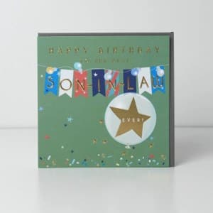 Belly Button Designs, Elle – Birthday Bunting Son-In-Law