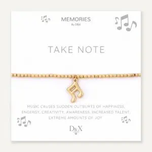 Memories Music Bracelet - Take Note!