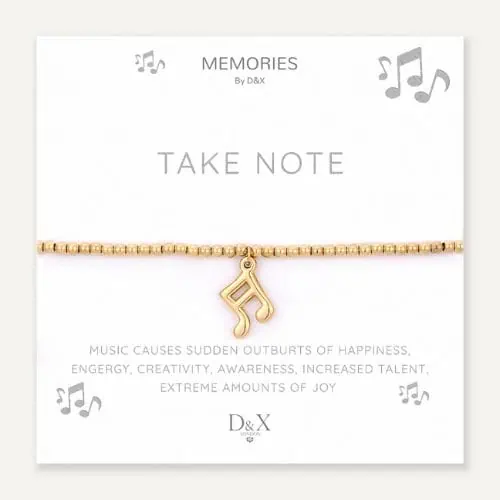 Memories Music Bracelet - Take Note!