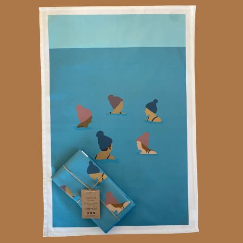 Together Tea Towel by Fiddy + Mabel