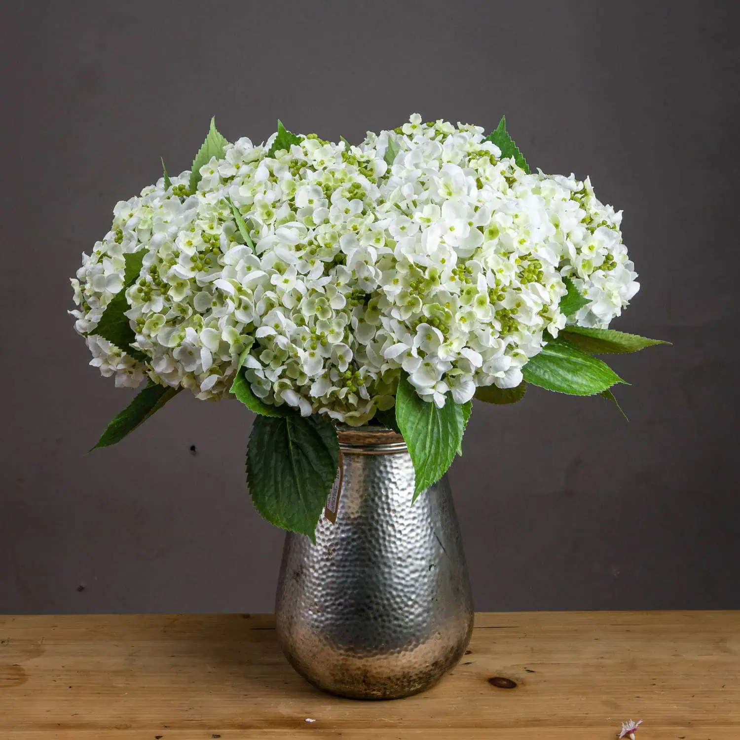 White Lace Cap Hydrangea Stem - Image 2