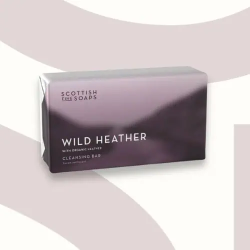 Scottish Fine Soaps Wild Heather Cleansing Bar