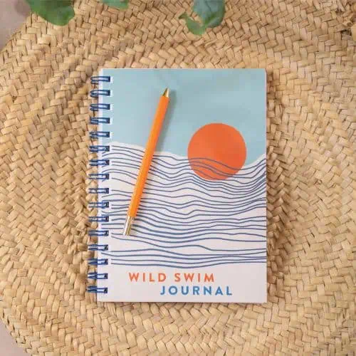 Good Tuesday, Wild Swim Journal Log Book A5 - Tidal Waves - Image 3