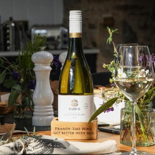 Selbrae House – Oak Wine Bottle Coaster, Wine - Image 3