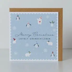 Jaro Design Studio and Wedding Wish List - Jaro Design Studio - 12 Belly Button Merry Christmas Lovely Grandson Card