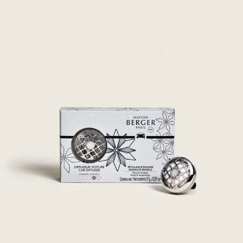 Maison Berger Rosalie Exquisite Sparkle Car Diffuser Gift Set - Jaro Design Studio - 1 Maison Berger Rosalie Exquisite Sparkle Car Diffuser Gift Set