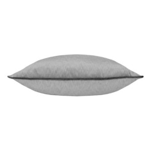 Paoletti, Torto Rectangular Opulent Velvet Cushion – Silver / - Jaro Design Studio - 2