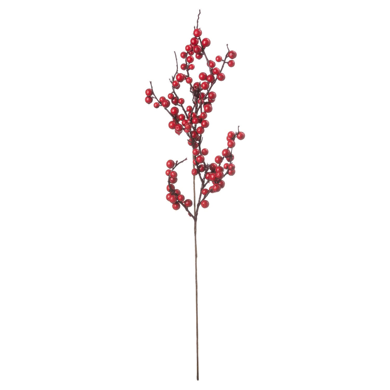 Artificial Festive Red Berries Pick Artificial