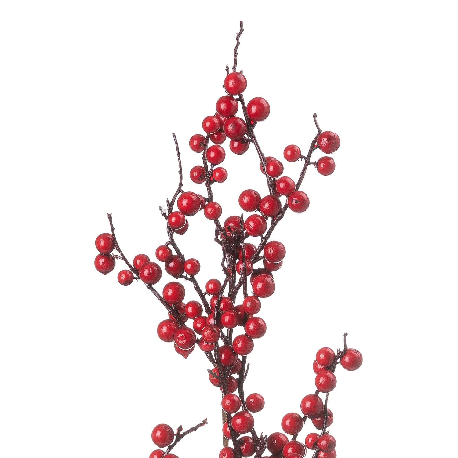 Artificial Festive Red Berries Pick Artificial - Image 3