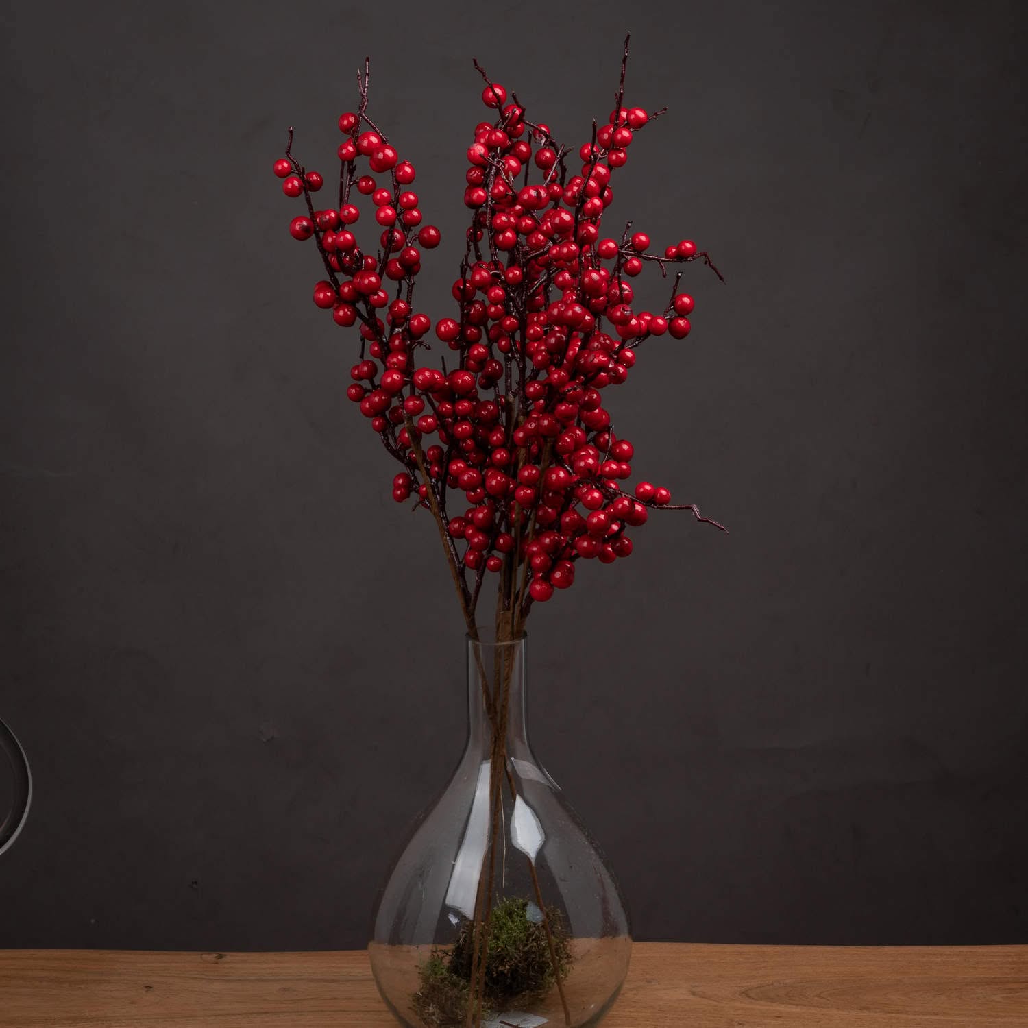 Artificial Festive Red Berries Pick Artificial - Image 5