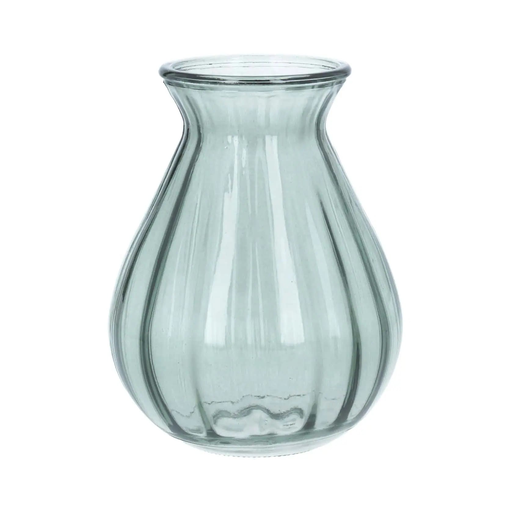 Gisela Graham Green Posy Glass Vase