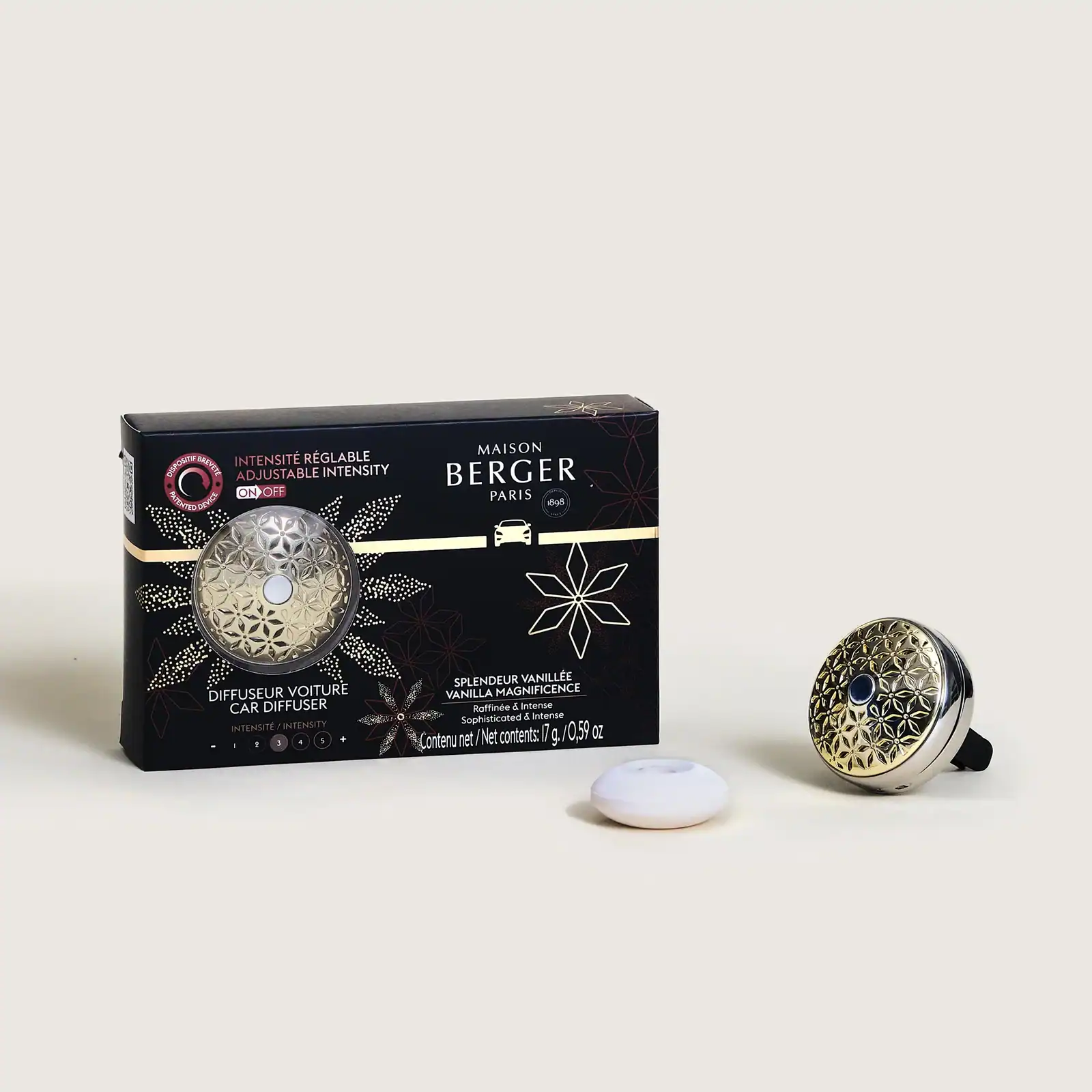 Maison Berger Adjustable Pomelis Car Diffuser Gift Set - Jaro Design Studio - 3 Maison Berger Adjustable Pomelis Car Diffuser Gift Set - Image 3