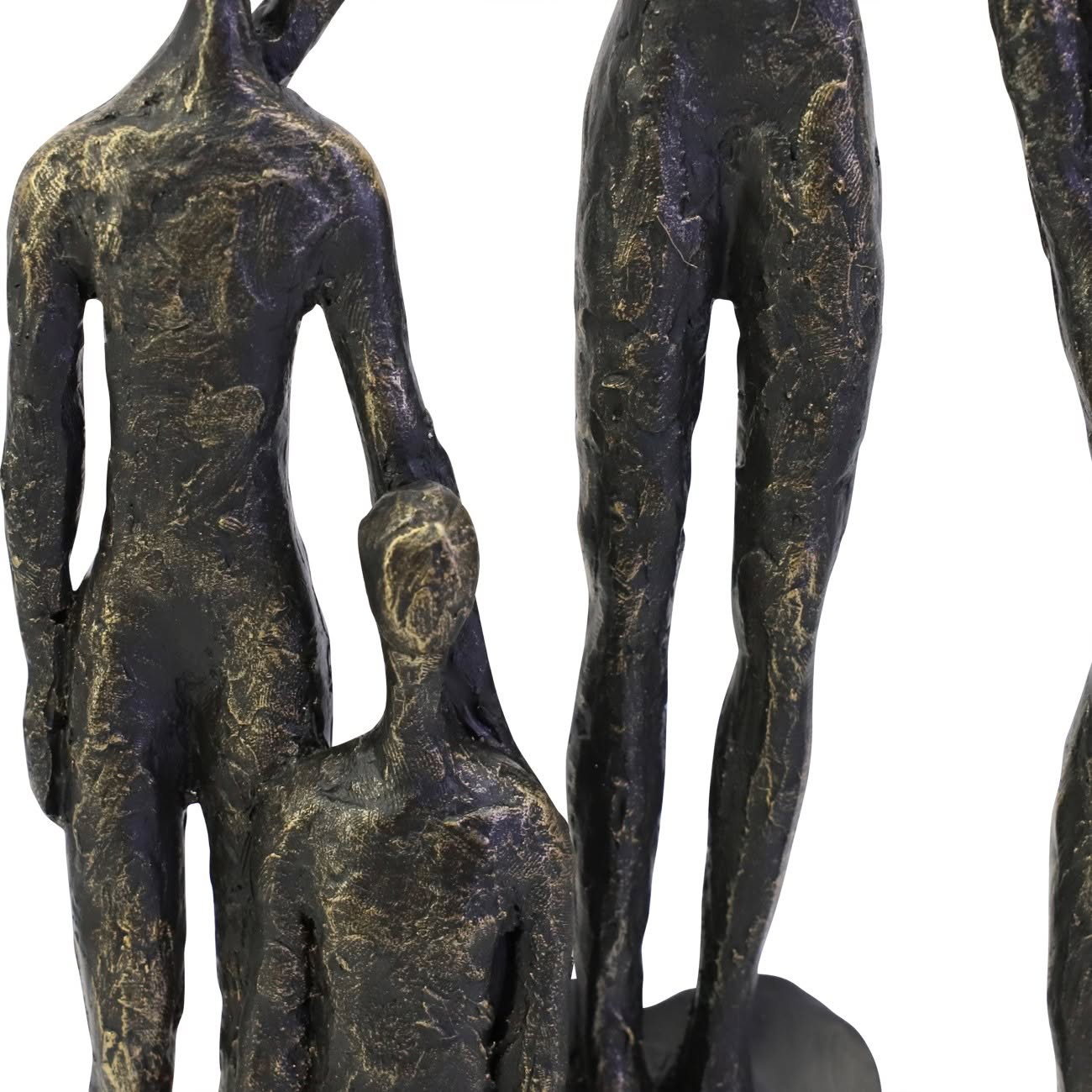 Abstract Family Sculpture on Hearts Plinth - Image 4