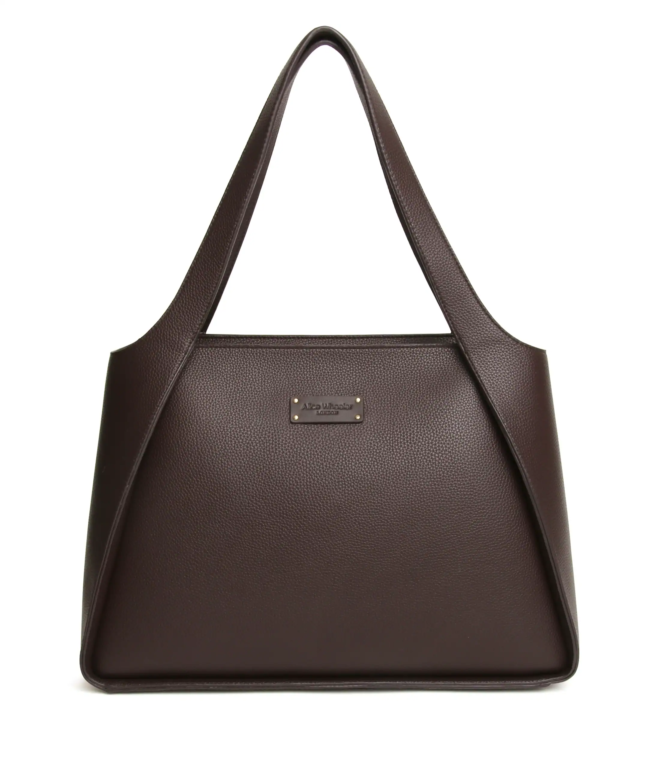 Alice Wheeler Kensington Tote Bag - Chocolate - Jaro Design Studio - 1 Alice Wheeler Kensington Tote Bag - Chocolate