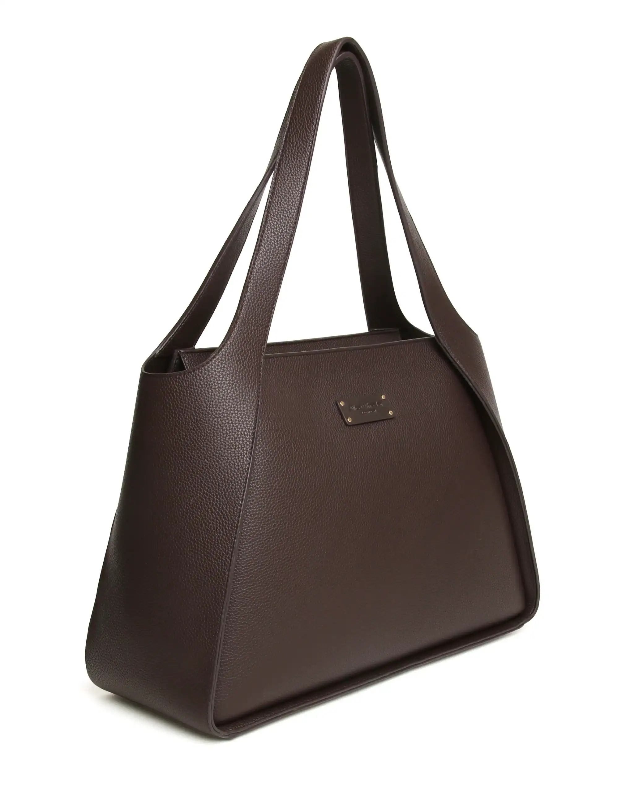 Alice Wheeler Kensington Tote Bag - Chocolate - Jaro Design Studio - 3 Alice Wheeler Kensington Tote Bag - Chocolate - Image 3