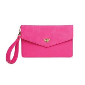 Alice Wheeler Chealsea Clutch - Hot Pink - Jaro Design Studio - 2