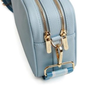 Alice Wheeler - Soho Cross Body Bag, Pastel Blue - Image 3