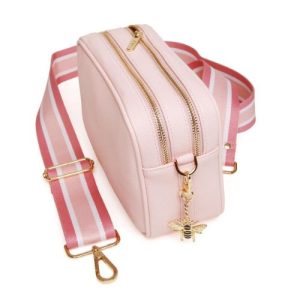 Alice Wheeler - Soho Cross Body Bag, Pastel Pink - Image 4