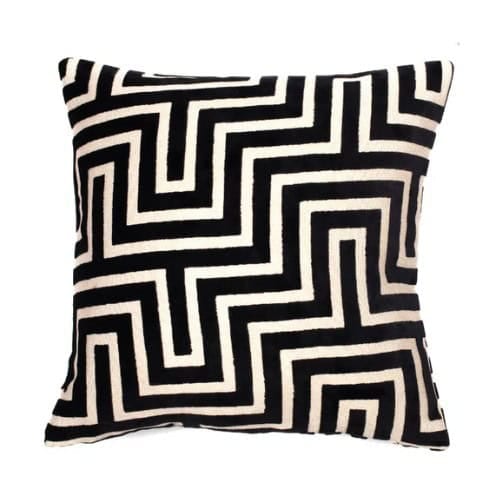 Malini Paul Moneypenny Amazing Black Cushion, Large
