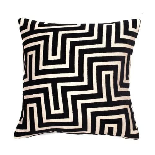 Malini Paul Moneypenny Amazing Black Cushion, Large