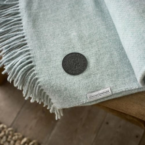 The Lyndon Company Arthington Throw - Duckegg - Image 2